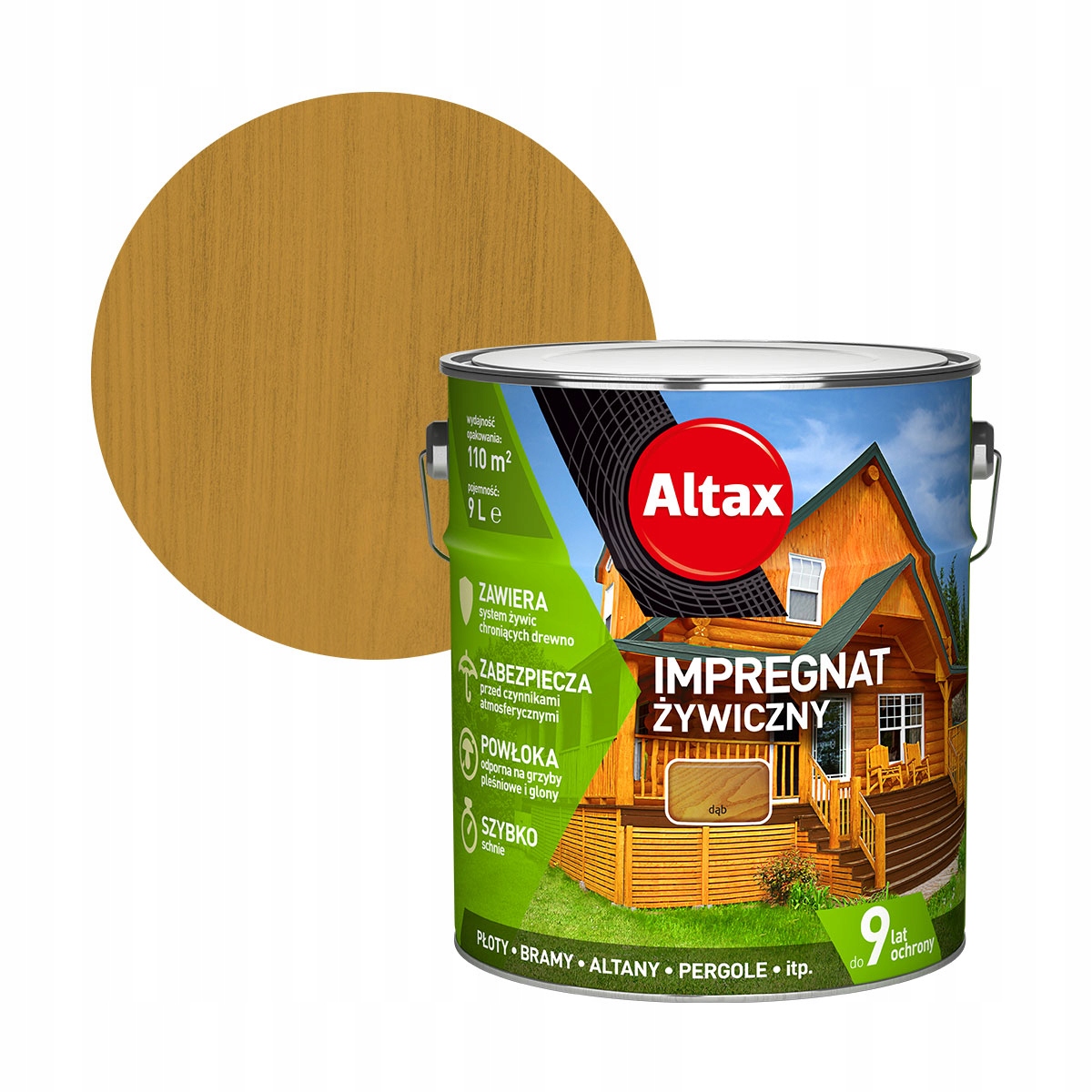 Alta Resin Impregnácia 9L Dub